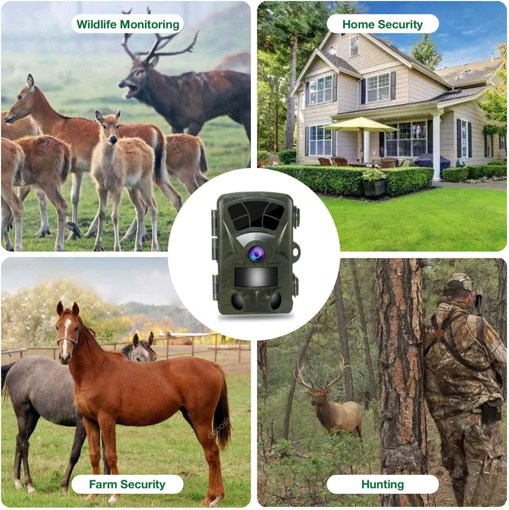 Trail Camera 4K 32MP with Night Vision 65ft a7