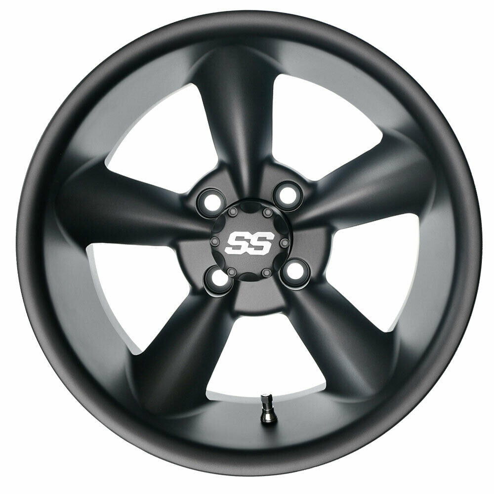 14 inch Matte Gray Golf Cart Wheel 4 Bolt 4x101.6mm k7