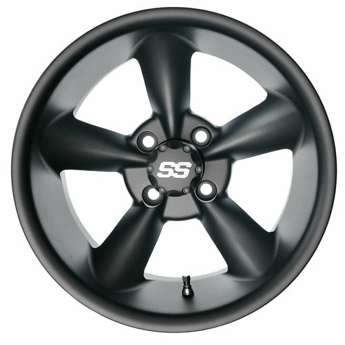 14 inch Matte Gray Golf Cart Wheel 4 Bolt 4x101.6mm k7