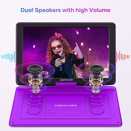 Portable DVD Player with HD Swivel Screen 7k