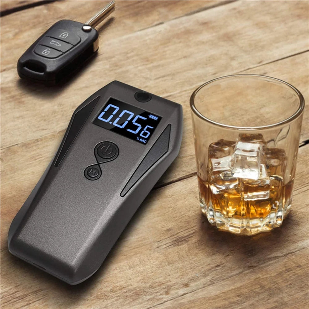 Breathalyzer with 10 Mouthpieces A7