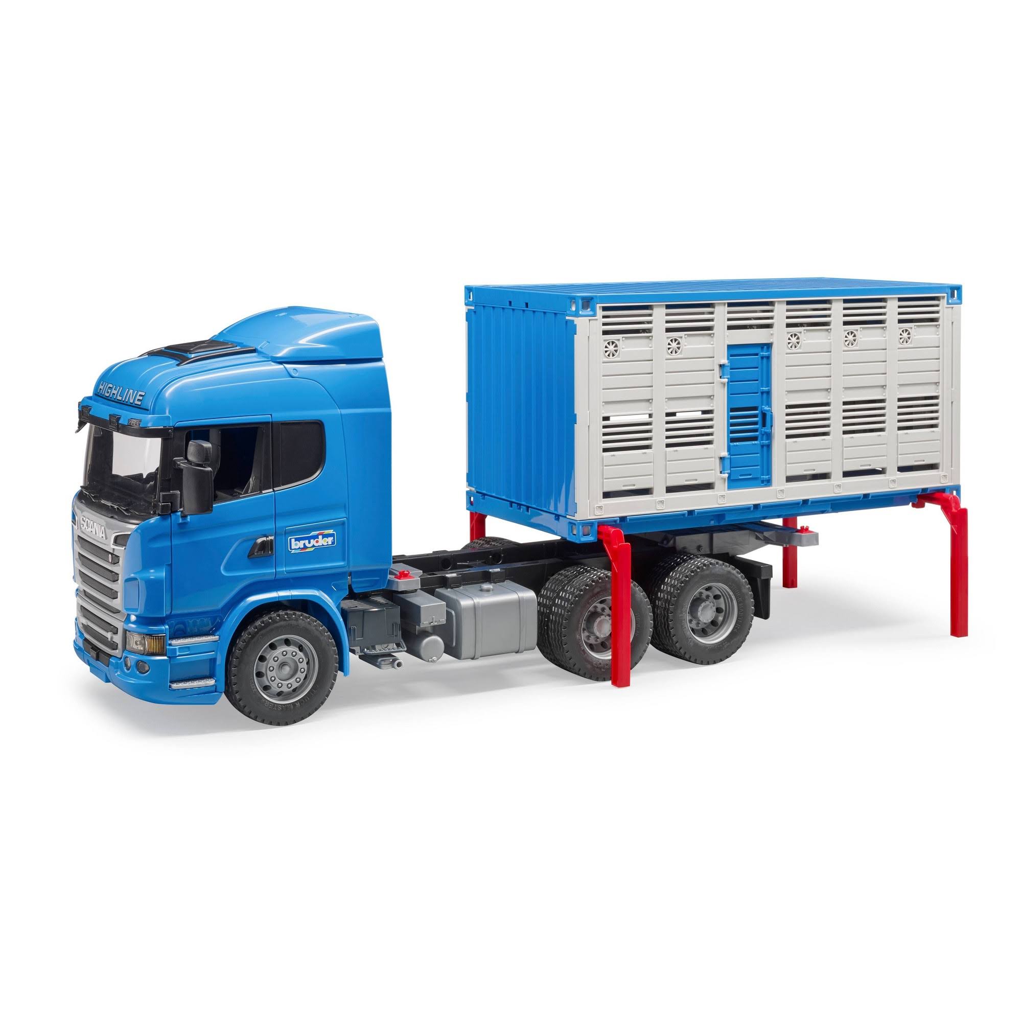 Cattle Transport Truck with Trailer 7k