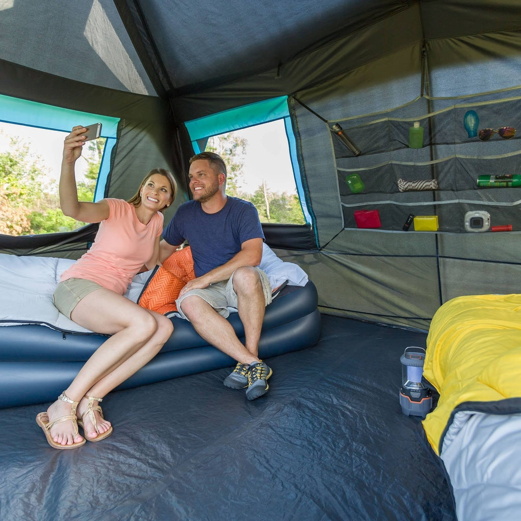 10-Person Dark Rest Instant Cabin Tent A7