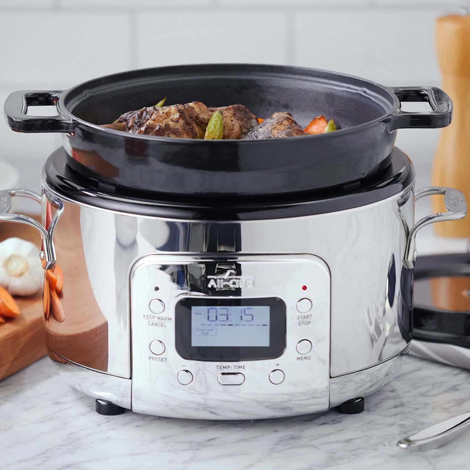 Cast Iron Electric Dutch Oven 5 qt A7
