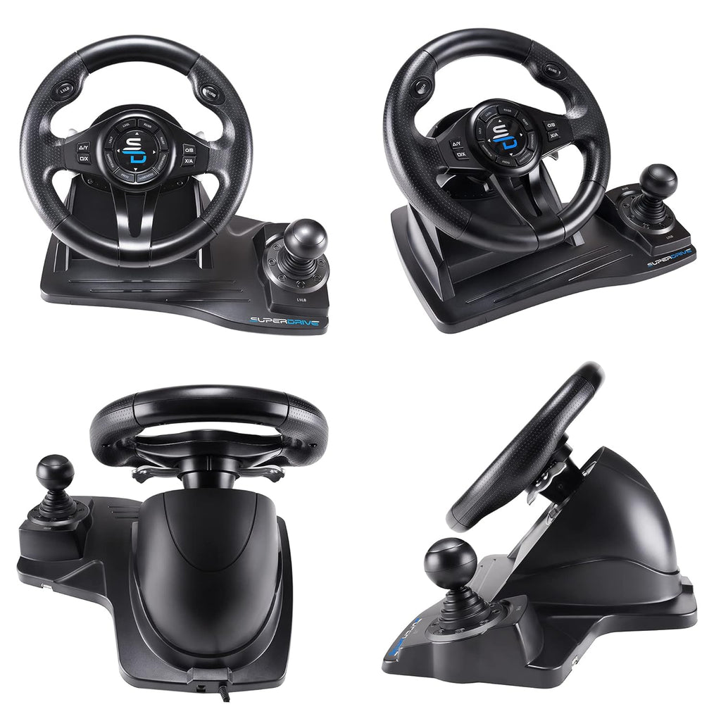 Racing wheel with pedals and shifter for console & PC a7