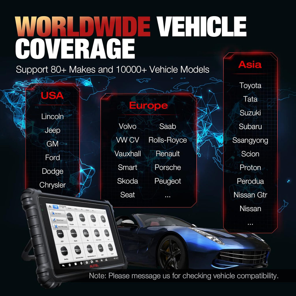 Diagnostic Scanner with ECU Coding and Bidirectional Control k7