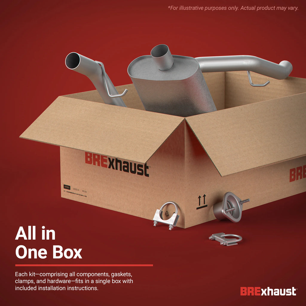 Exhaust System Direct-Fit 1998-2002 Accord 2.3L k7