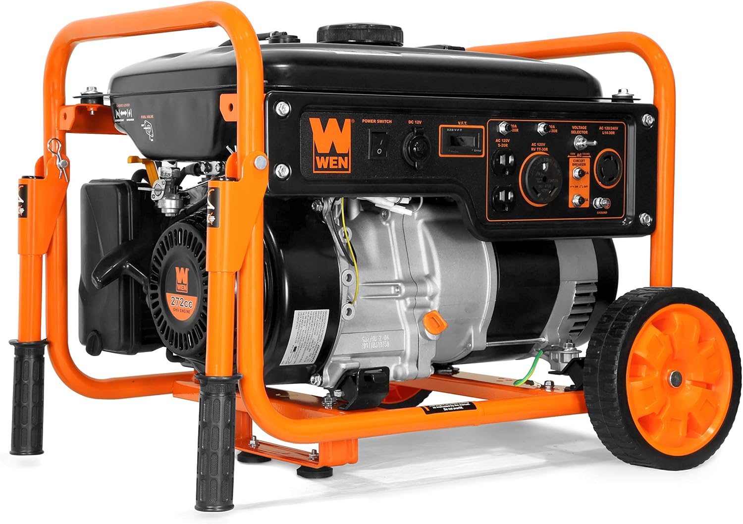 Dual Fuel Portable Generator 4750-Watt Electric Start A7
