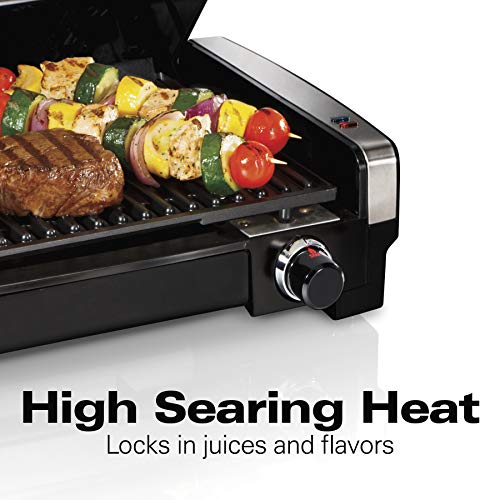 Indoor Searing Grill with Temperature Control & Portable Blender with Travel Cup 7k