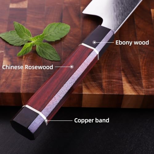 8 Inch Japanese Chef's Knife Damascus Steel A7