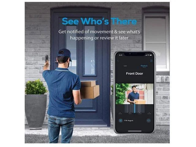 Indoor/Outdoor Wi-Fi Surveillance Camera Black k7