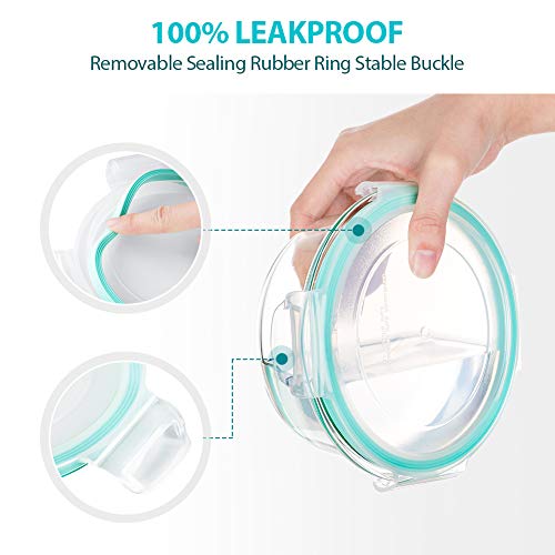 Glass Food Storage Containers 24 Piece Airtight Meal Prep Bento Boxes BPA Free Leak Proof White k7