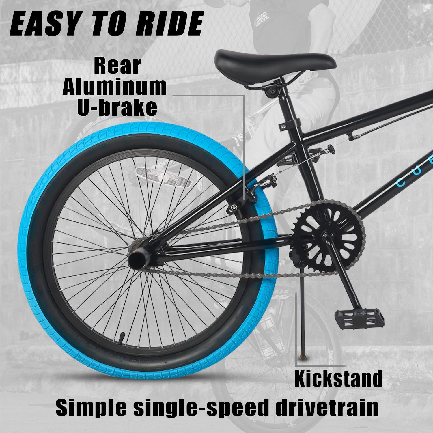 BMX Bike 20 Inch for Kids Beginners k7