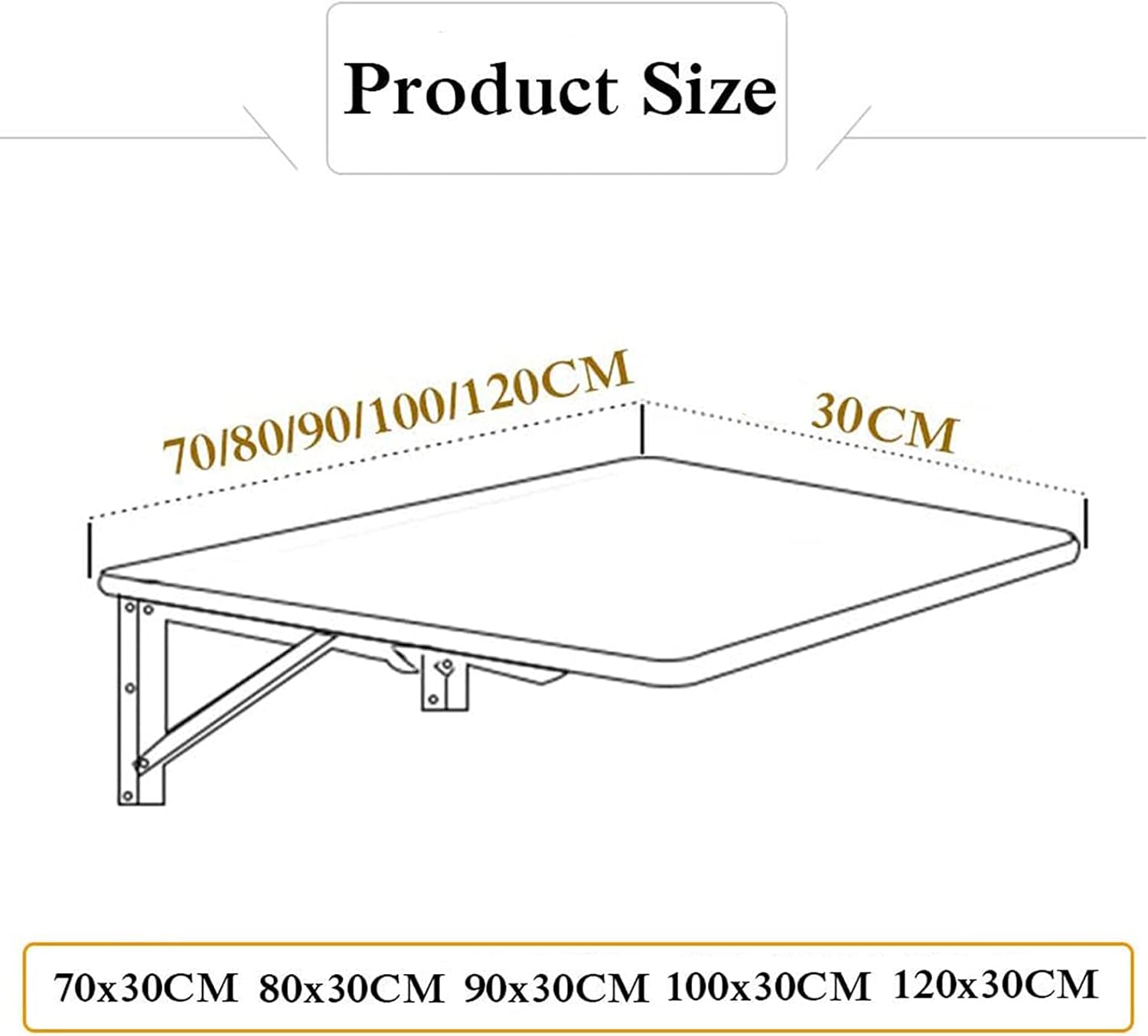 Wall Mounted Fold Down Desk for Small Spaces 7k