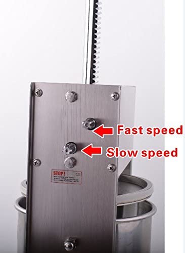 Sausage Stuffer Vertical Maker with 4 Tubes 15L k7