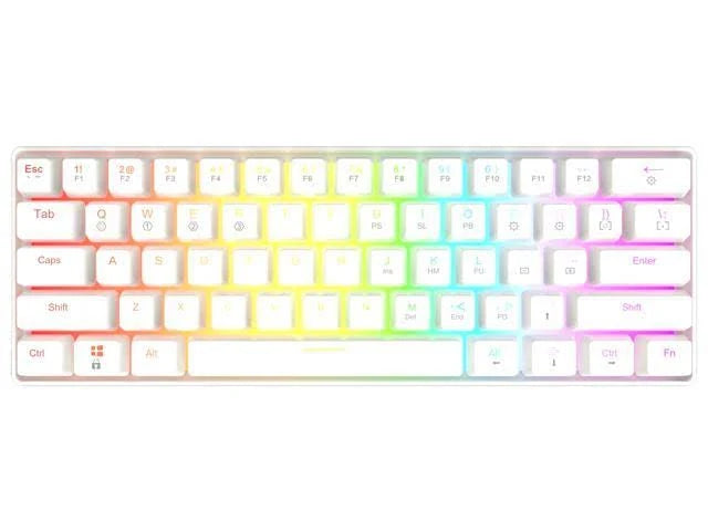 Mechanical Gaming Keyboard 61 Keys RGB Wired Programmable a7