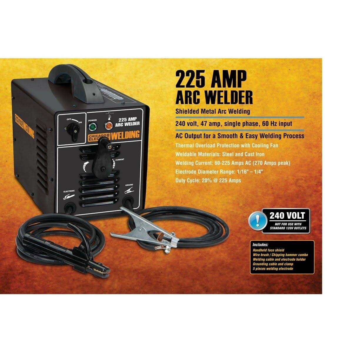Stick Welder 240V 225Amp k7