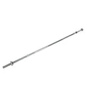 Threaded Chrome Barbell Bar 1-2 Inch Barbell Diameter with Ring Collars Long Olympic Barbell Weightlifting Barbell for Bicep, Tricep and Weight Lifting Exercises