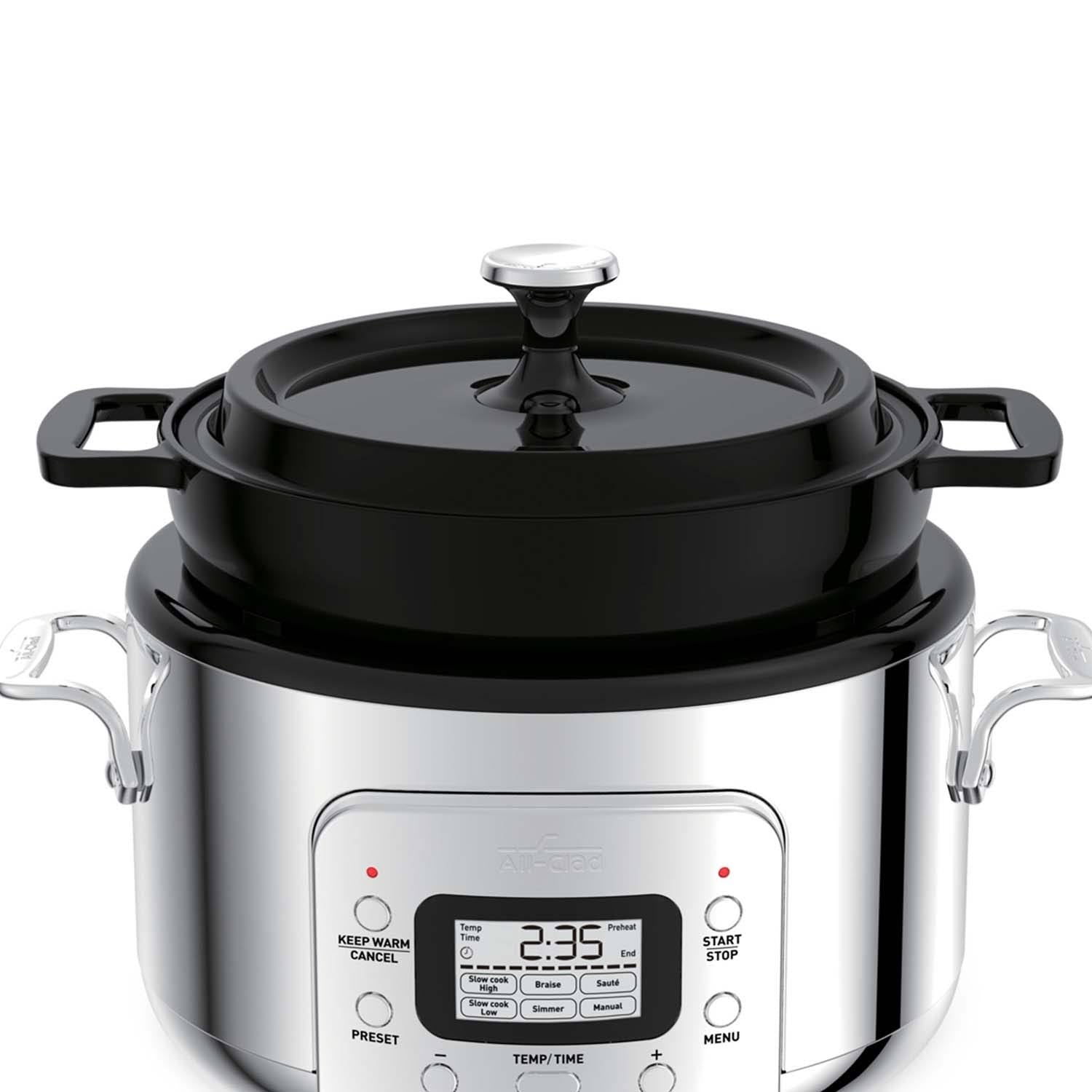 Cast Iron Electric Dutch Oven 5 qt A7