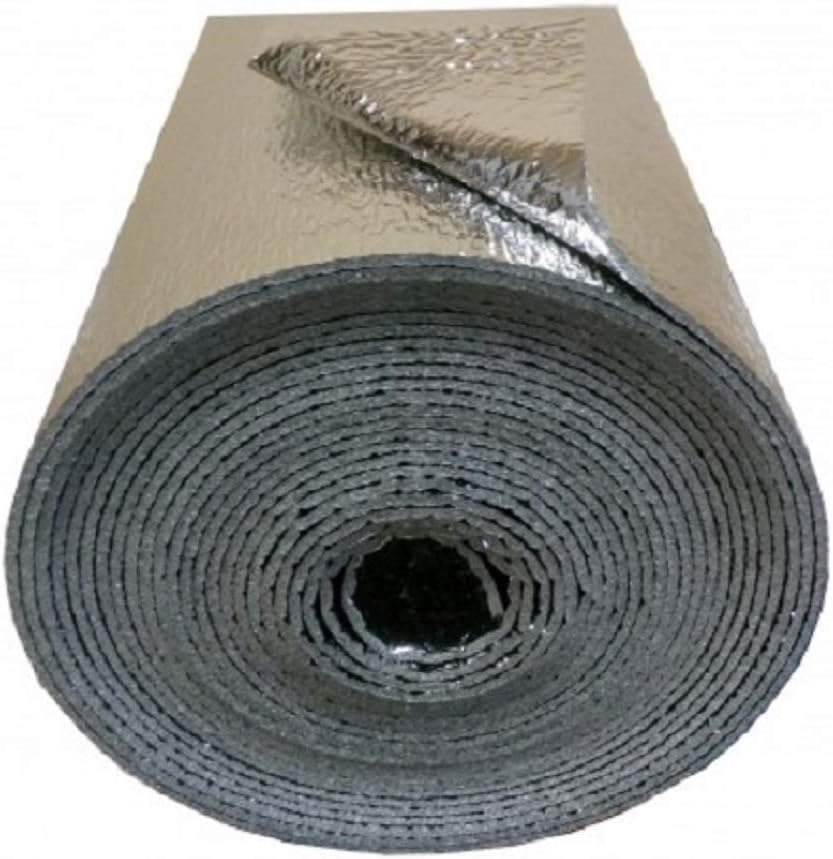 2 Car White Reflective Foam Core Garage Door Insulation Kit 7k
