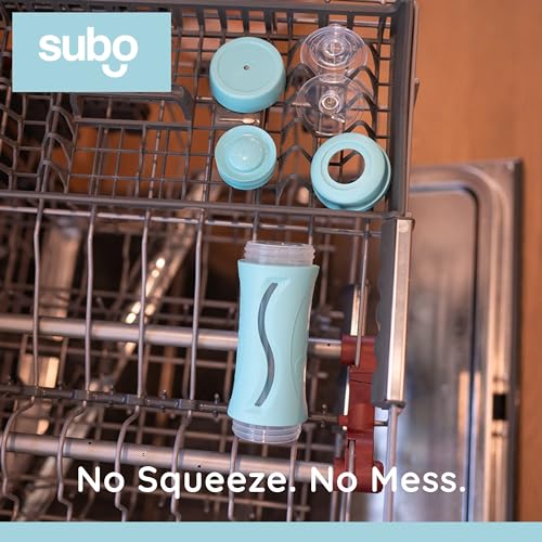 Baby Food Bottle Self Feeder Silicone Reusable Aq7