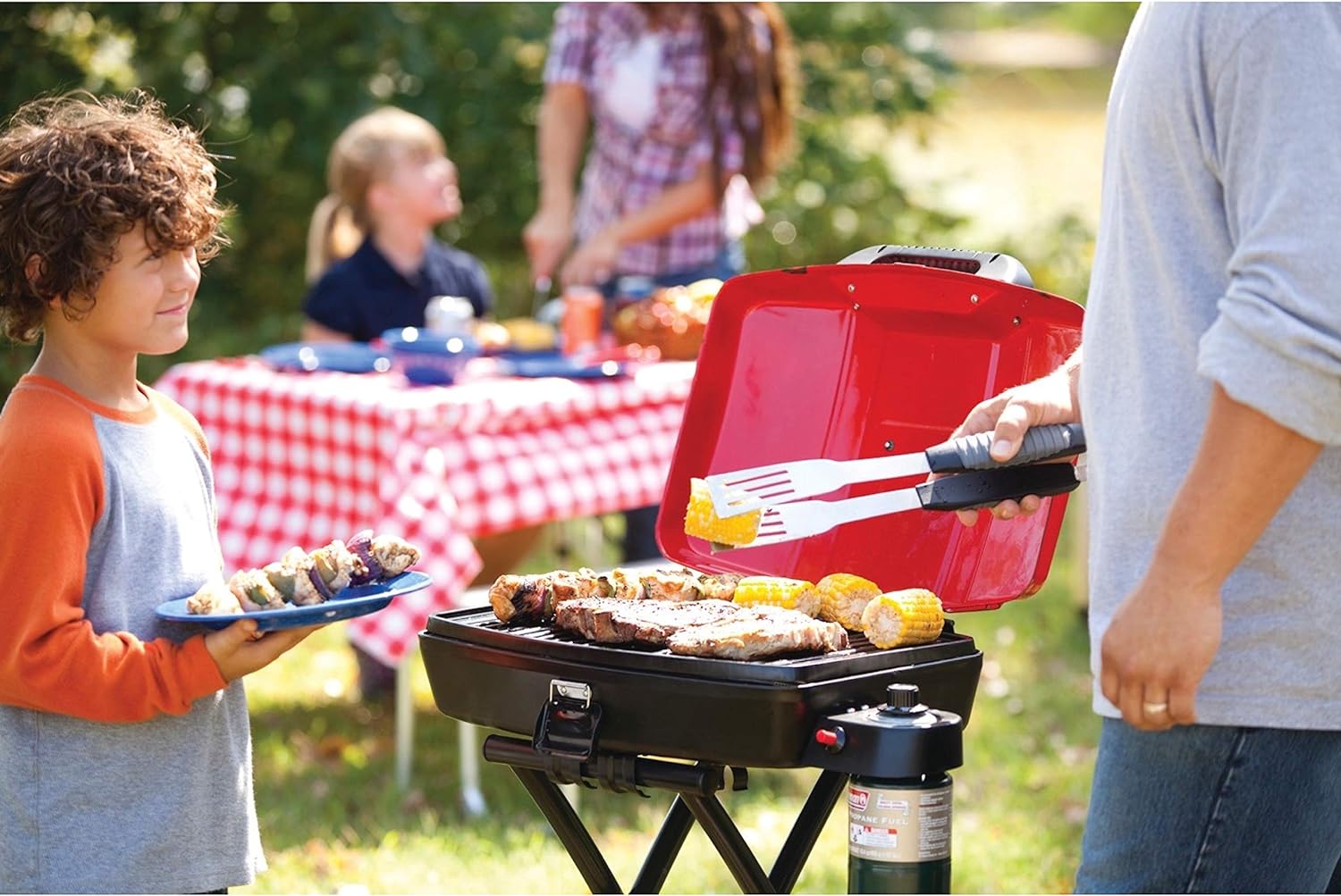 Portable Propane Gas Grill 7k