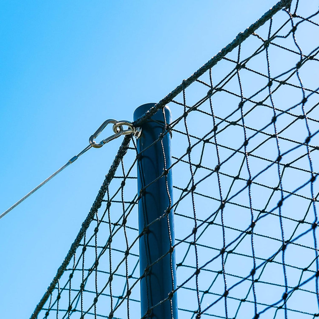 Baseball Batting Cage with Steel Poles and Netting K7m