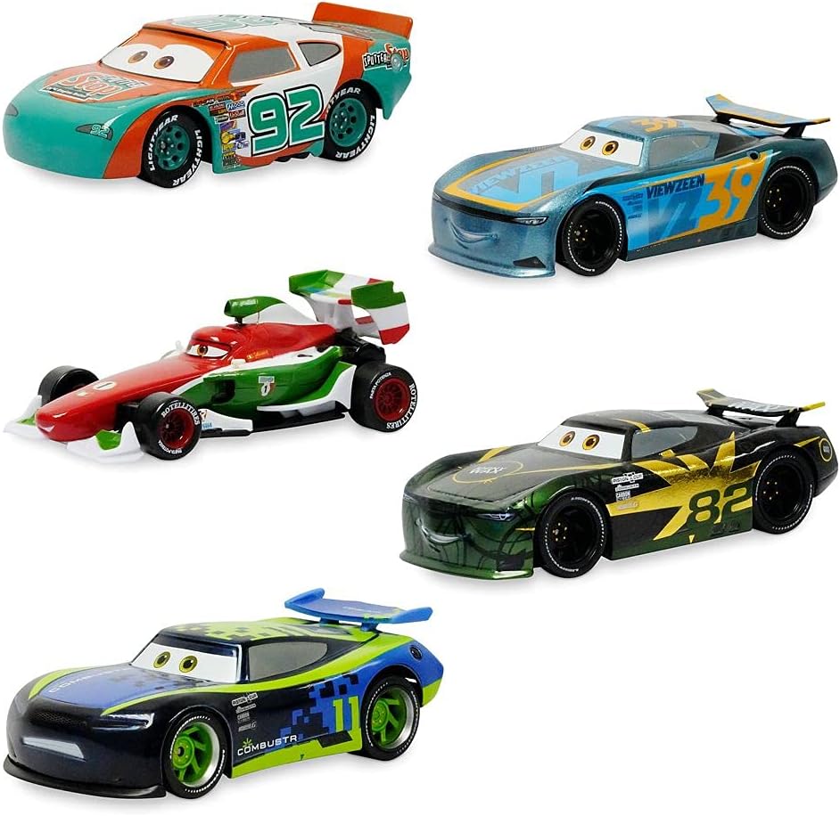 Disney Pixar Cars Pullback Die Cast Racer Multi Pack – 5 Pack