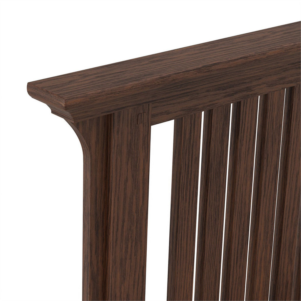 Wood King Headboard Vintage Oak Finish A7