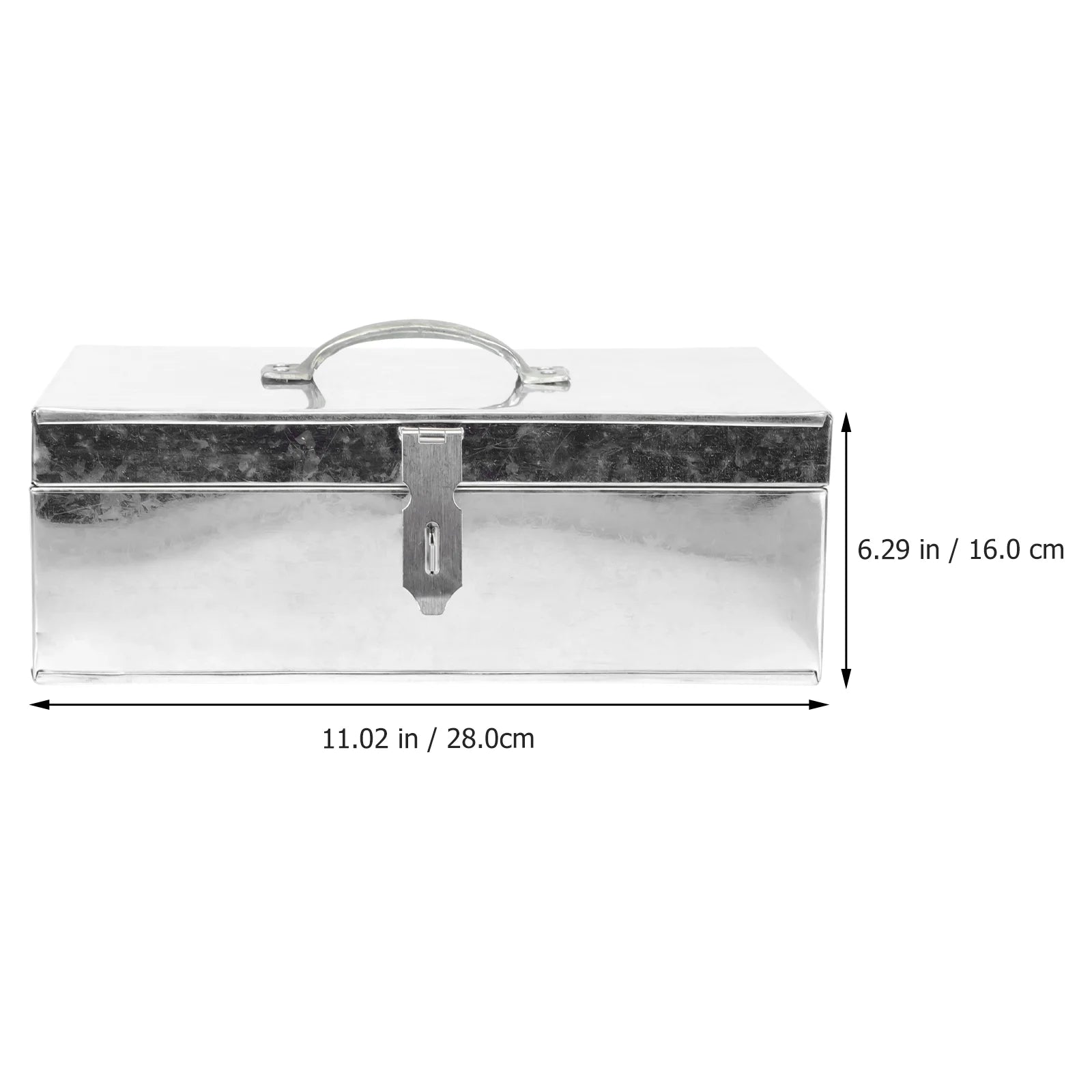 Aluminum Storage Tin Box Portable A7