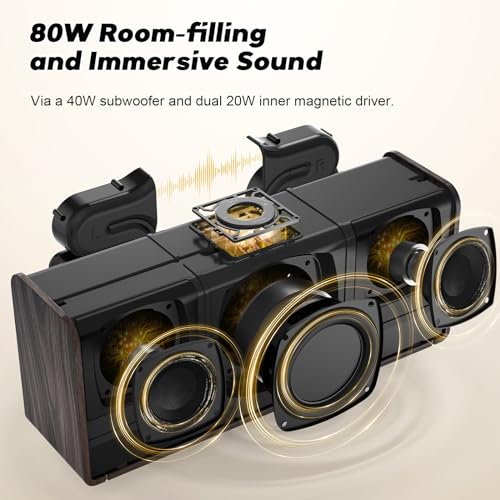 Bluetooth Speaker with Deep Bass and 18H Playtime G7