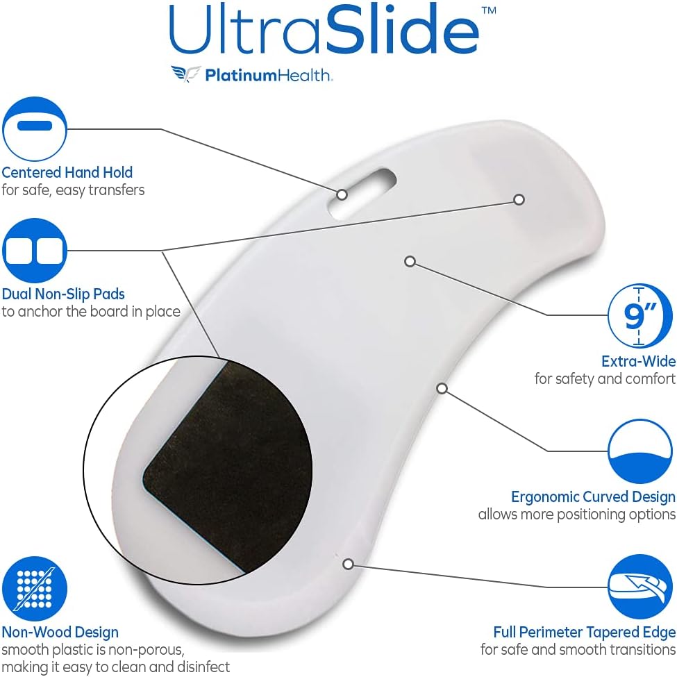 Slide Transfer Board with Smooth Surface and Handle q7K