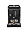 DeLonghi Eletta Fully Automatic Espresso, Cappuccino and Coffee Machine with One Touch LatteCrema System and Milk Drinks Menu (Renewed) 2 cups, (Black, ECAM44660B)