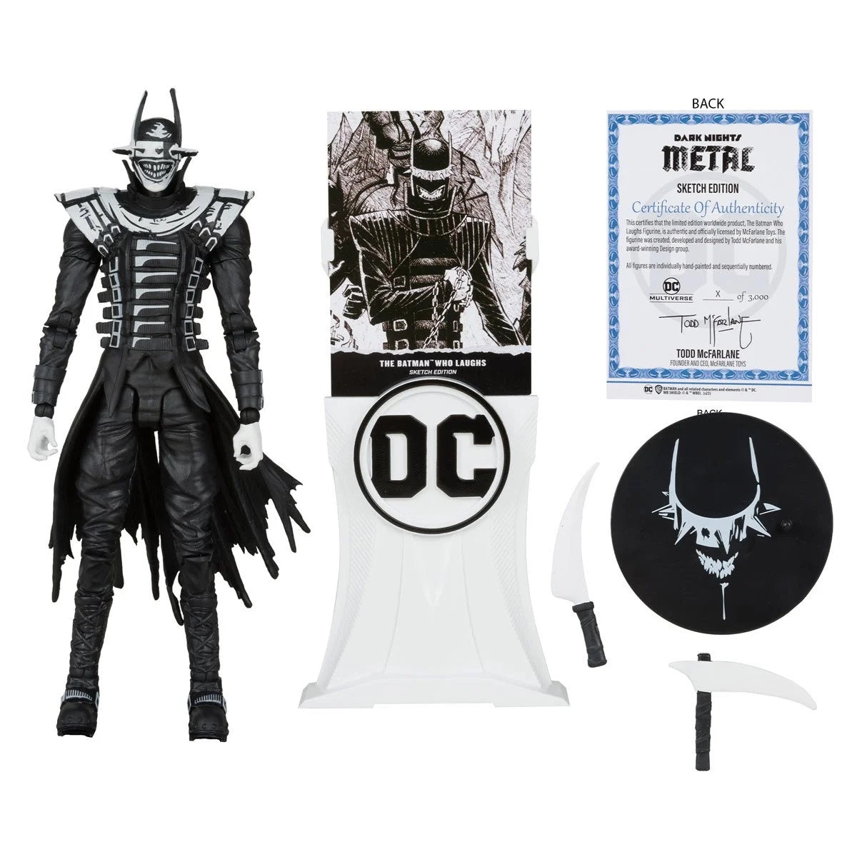 Batman Who Laughs Sketch Action Figure 7in a3