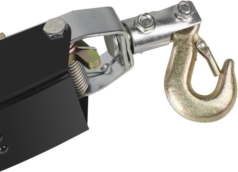 4-Ton Dual Gear Power Puller with Cable Rope, 3 Hooks H8k