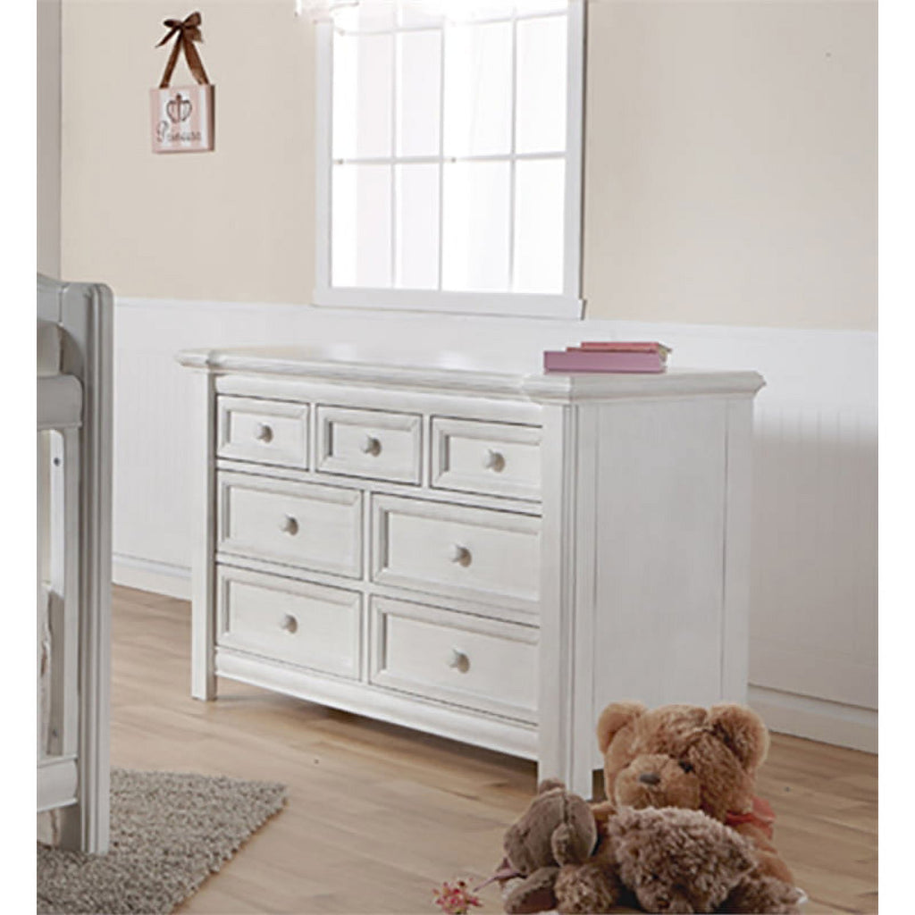 Crib and Double Dresser 3-Piece Set k7