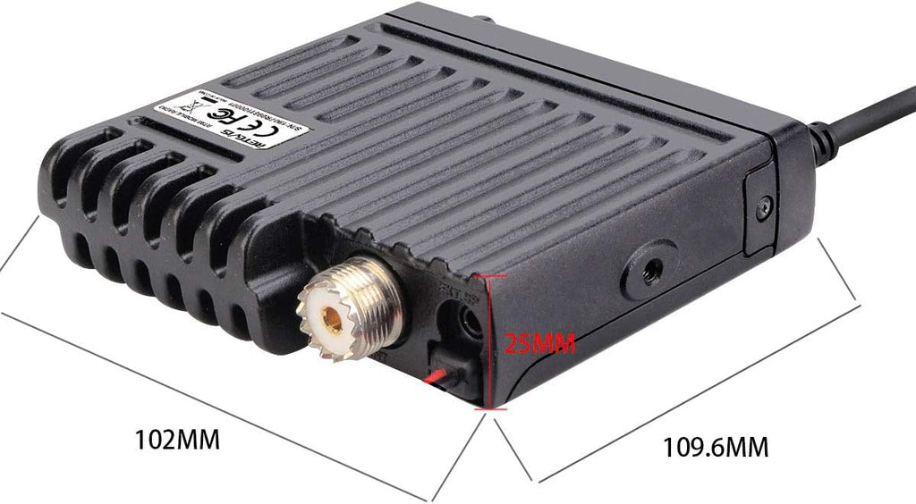 Mobile Radio Long Range LCD Display 199 Channels with Microphone k7