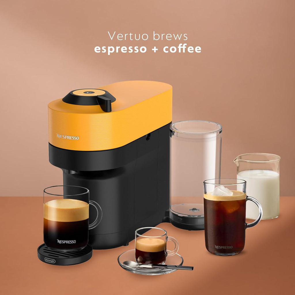 Coffee and Espresso Machine Mango Yellow K7