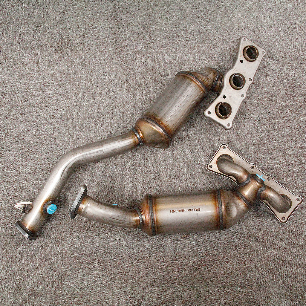 2 Front Manifold Catalytic Converter for 2007-2010 X5 Direct Fit k7