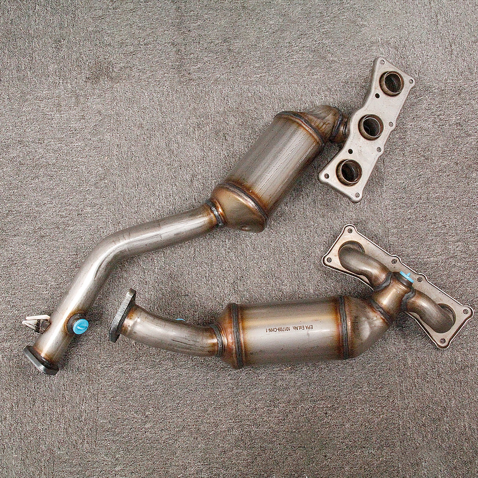 2 Front Manifold Catalytic Converter for 2007-2010 X5 Direct Fit k7