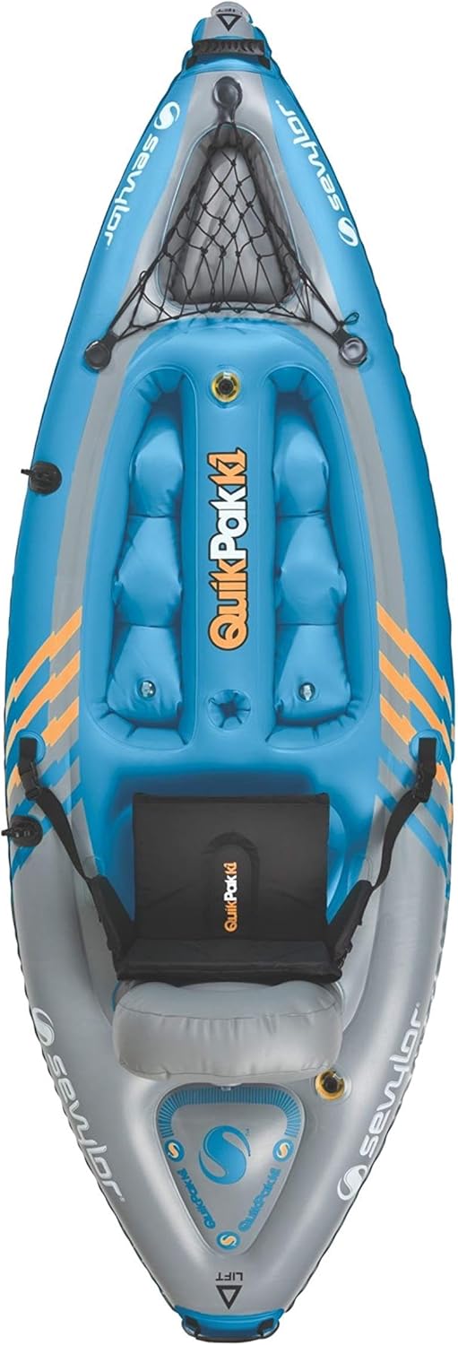 Inflatable Kayak with Backpack Carry Case 7m