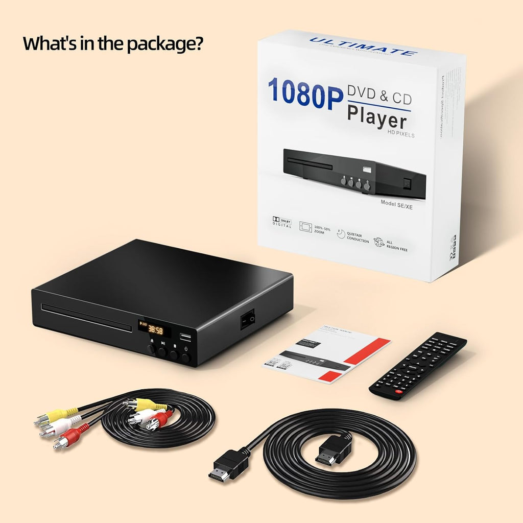 DVD Player for Smart TV with HDMI USB A7
