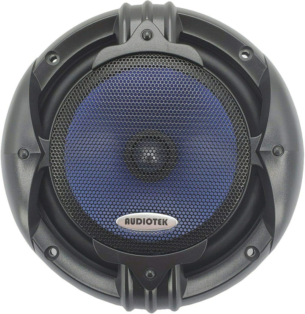 6.5" 2-Way Car Audio Component Speaker System with Woofers Tweeters & Crossovers x2 a7