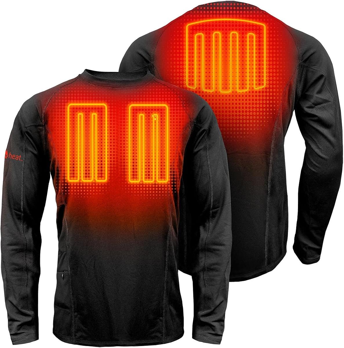 Heated Shirt for Men 3 Heat Panels Camping Skiing a7
