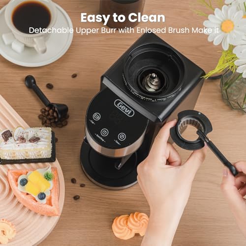 Conical Burr Coffee Grinder, Adjustable Mill, 35 Grind Settings a7