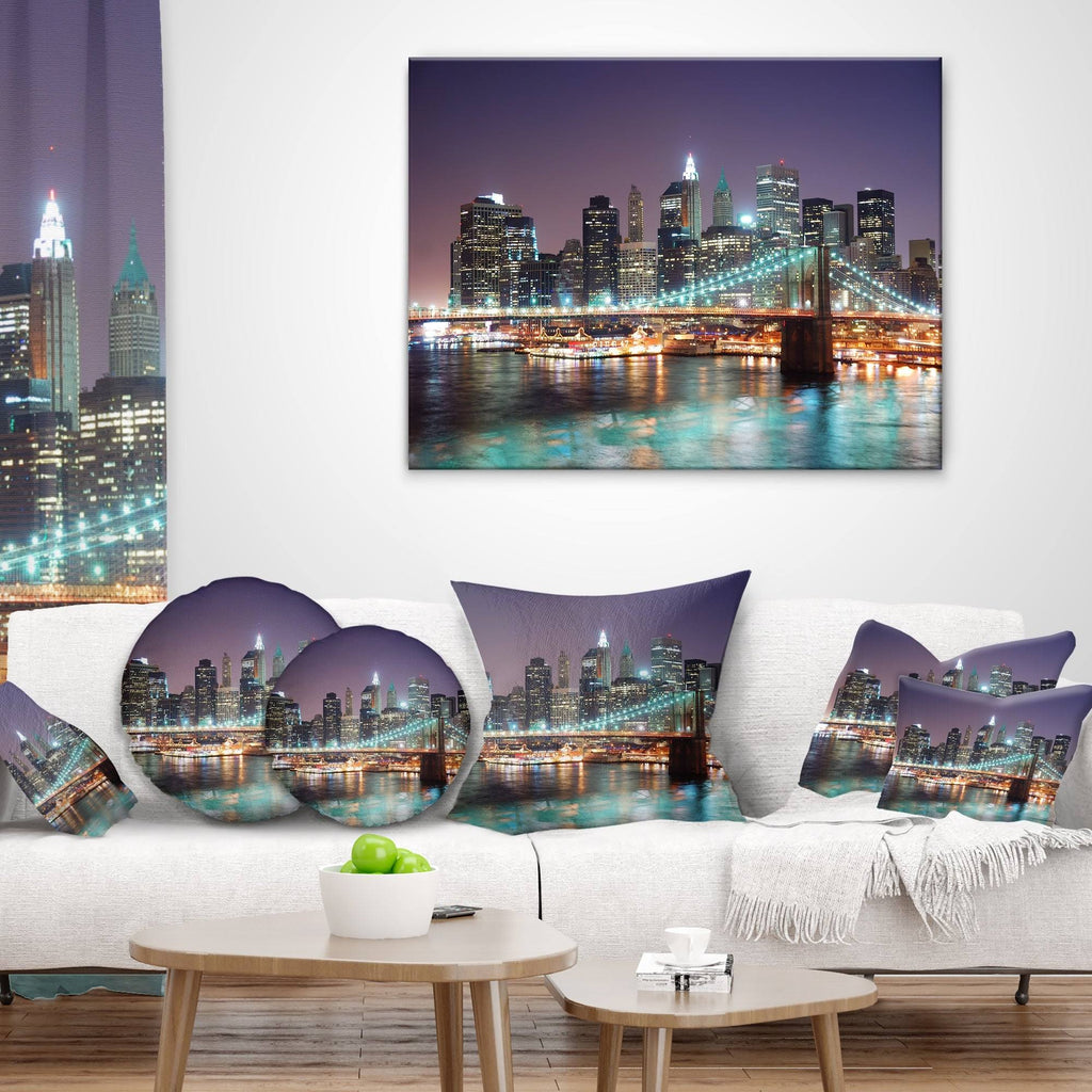 Cityscape Canvas Print 40x20in A7