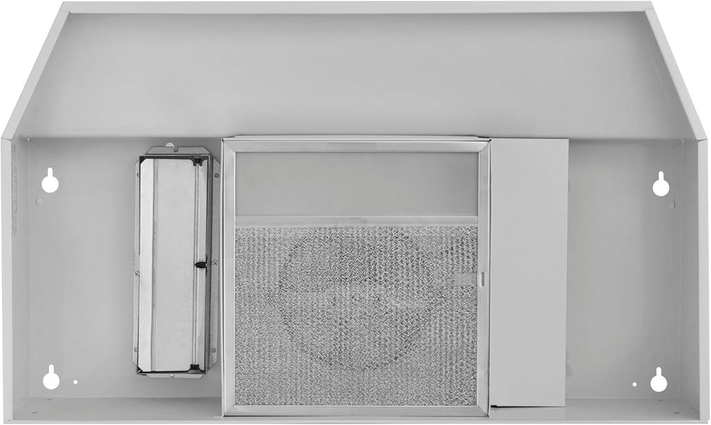 Under-Cabinet Range Hood with 2-Speed Fan and Light, 42-Inch White 7k