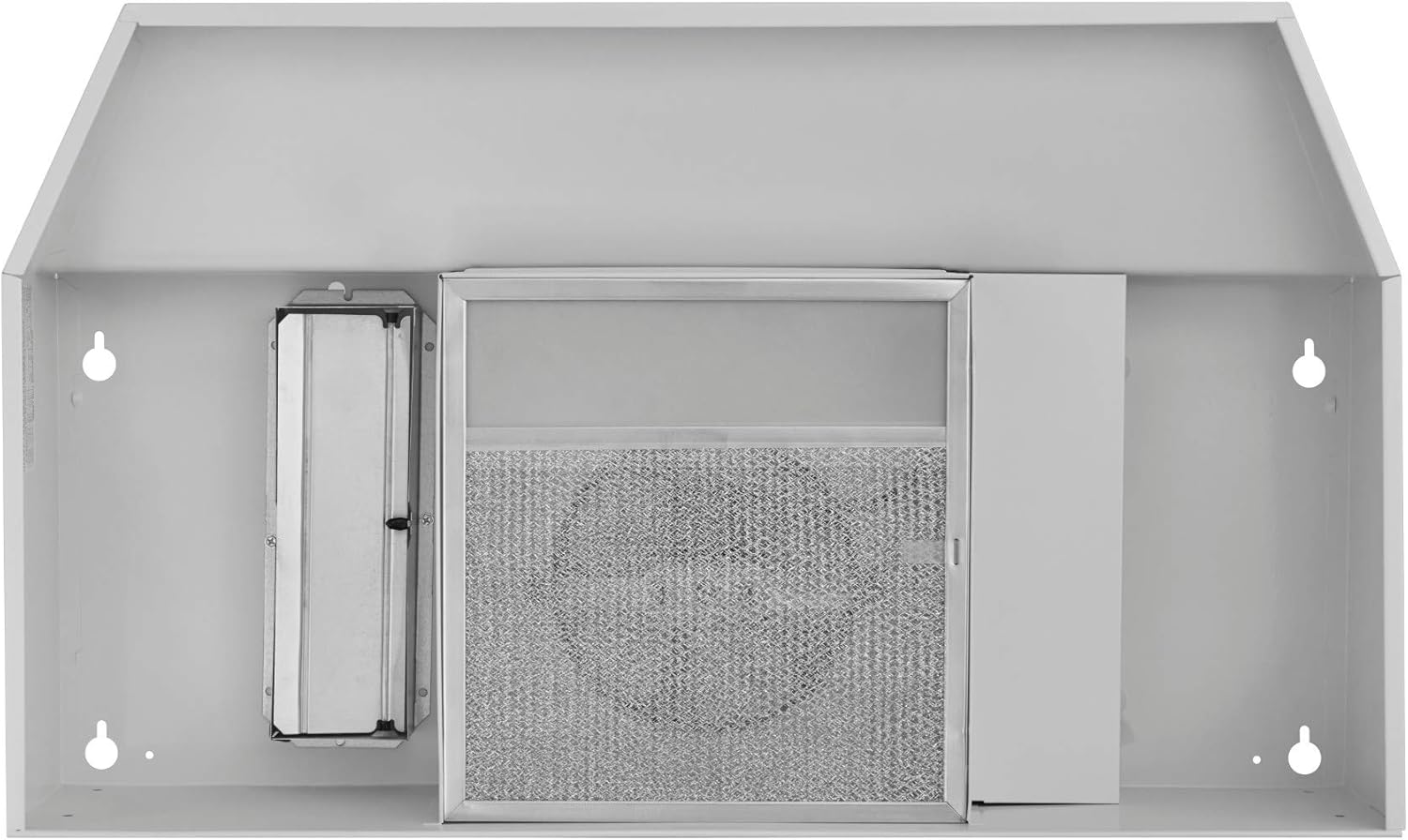 Under-Cabinet Range Hood with 2-Speed Fan and Light, 42-Inch White 7k