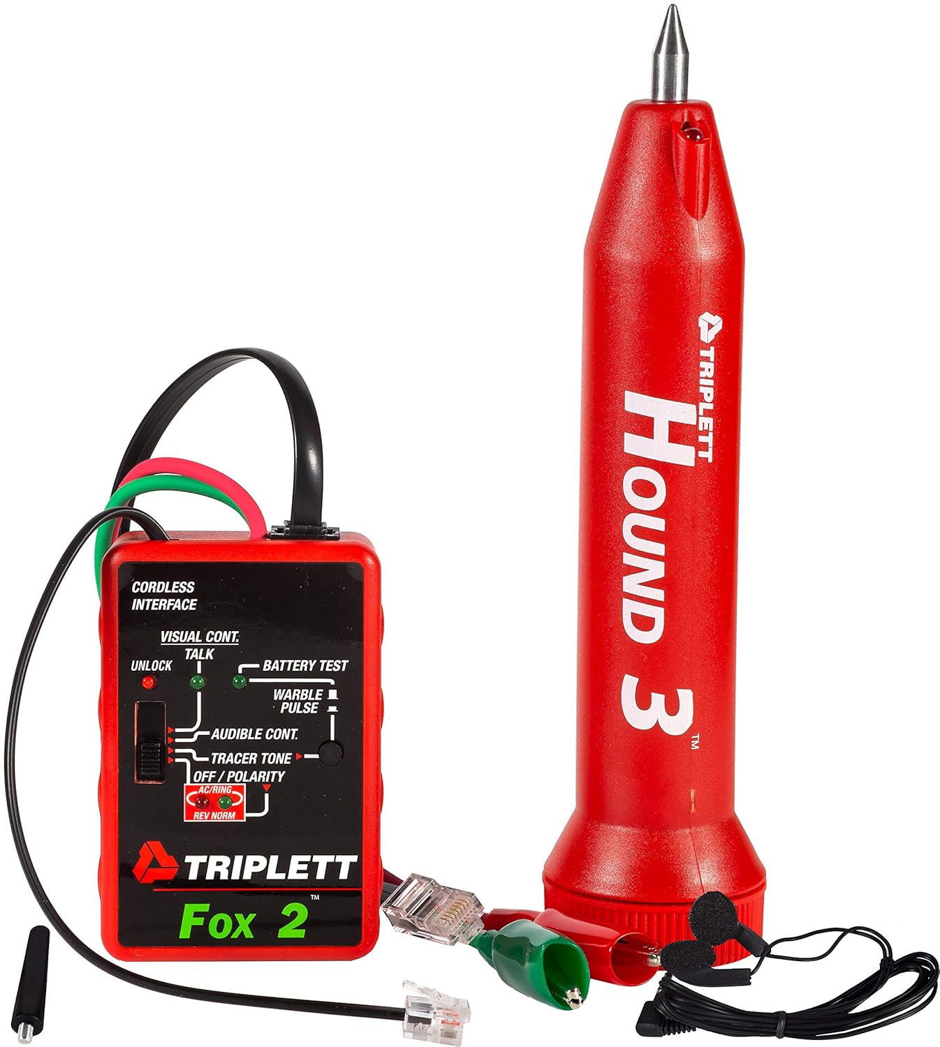 Tone and Probe Wire Trace Cable Test Kit r7K