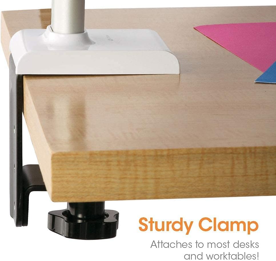 LED Clamp Lamp with 3X Magnifier and 5 Brightness Settings k7